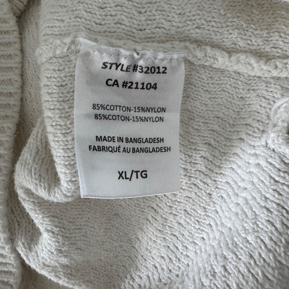 Carreli - Cream V-Neck Long Sleeves Knit - Picture 7 of 8